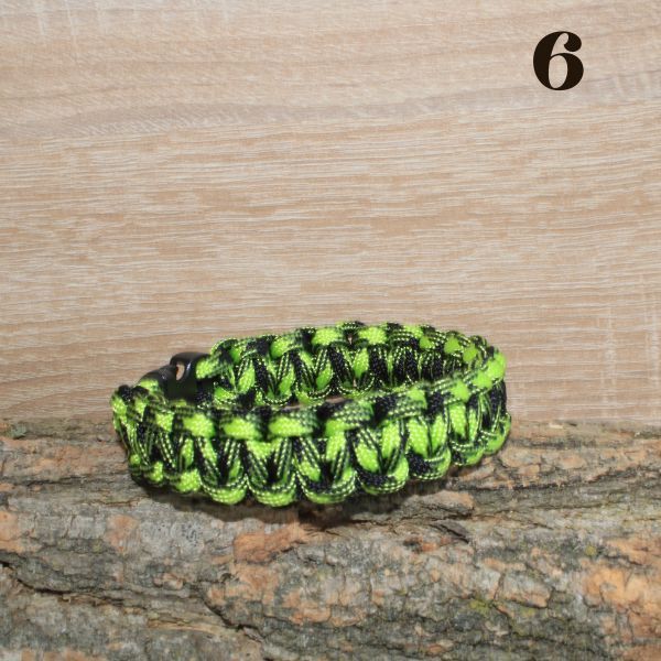 Paracord karkötő 23 cm (több szín)