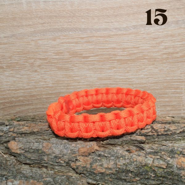 Paracord karkötő 23 cm (több szín)