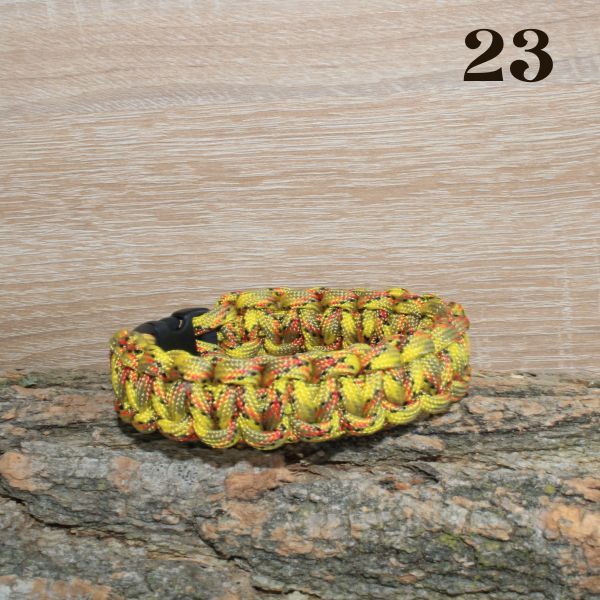 Paracord karkötő 23 cm (több szín)