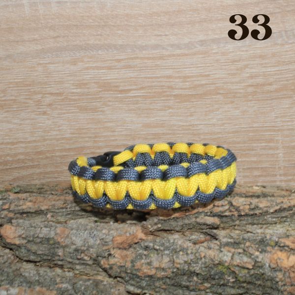 Paracord karkötő 23 cm (több szín)