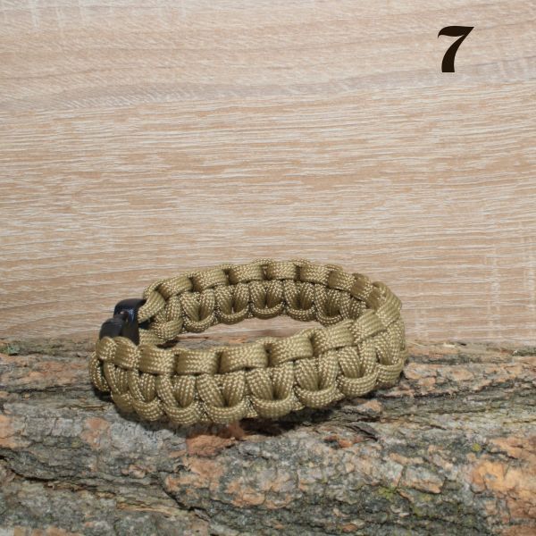 Paracord karkötő 22 cm (több szín)