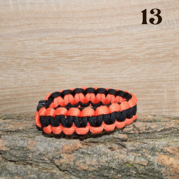 Paracord karkötő 22 cm (több szín)