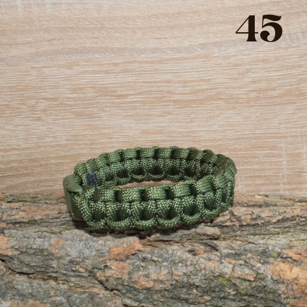 Paracord karkötő 22 cm (több szín)