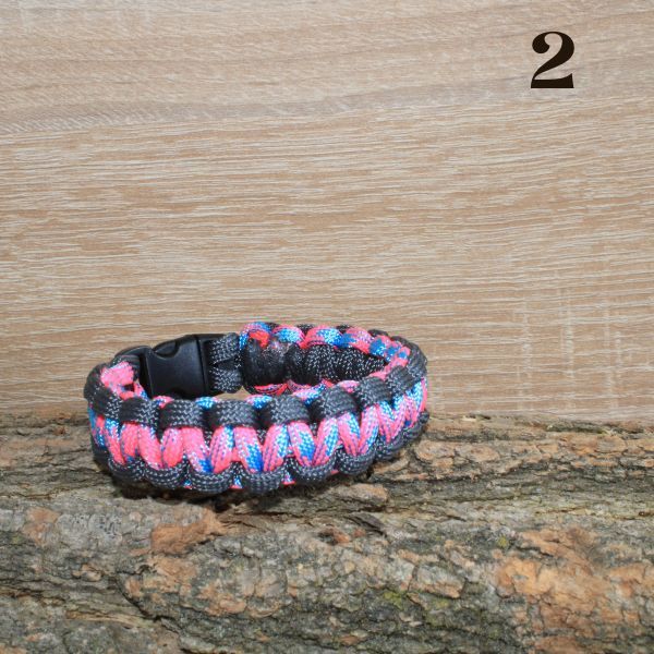 Paracord karkötő 21 cm (több szín)