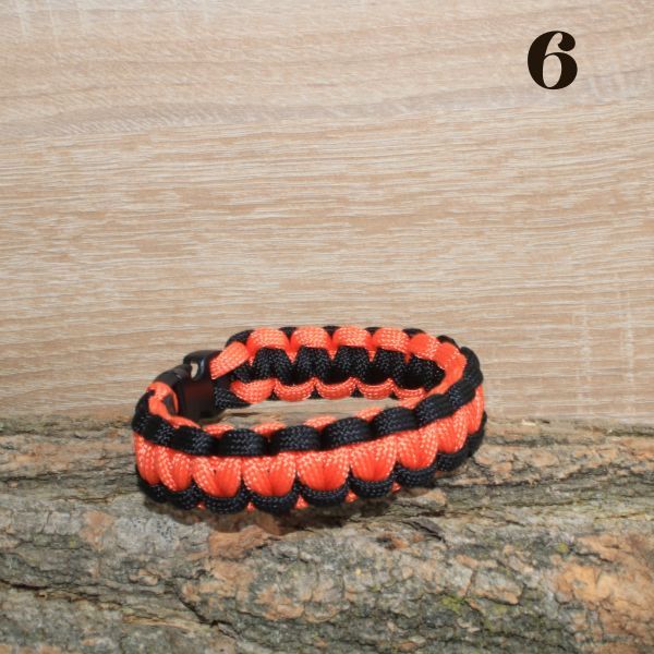 Paracord karkötő 21 cm (több szín)