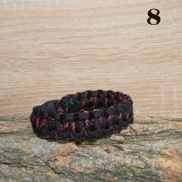 Paracord karkötő 21 cm (több szín)