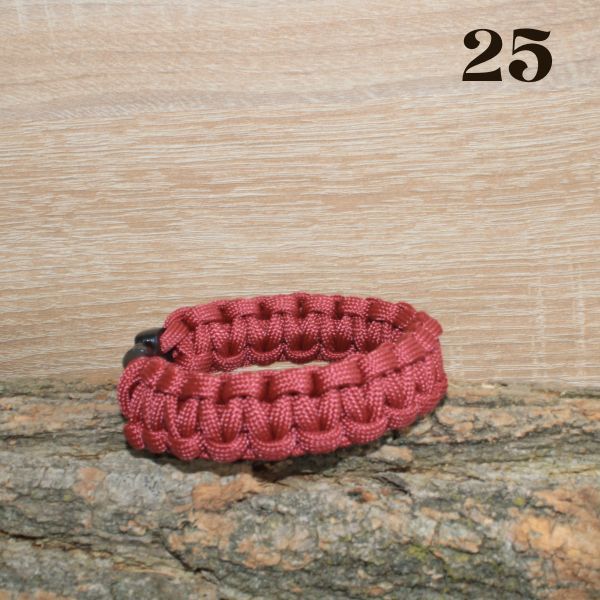 Paracord karkötő 21 cm (több szín)