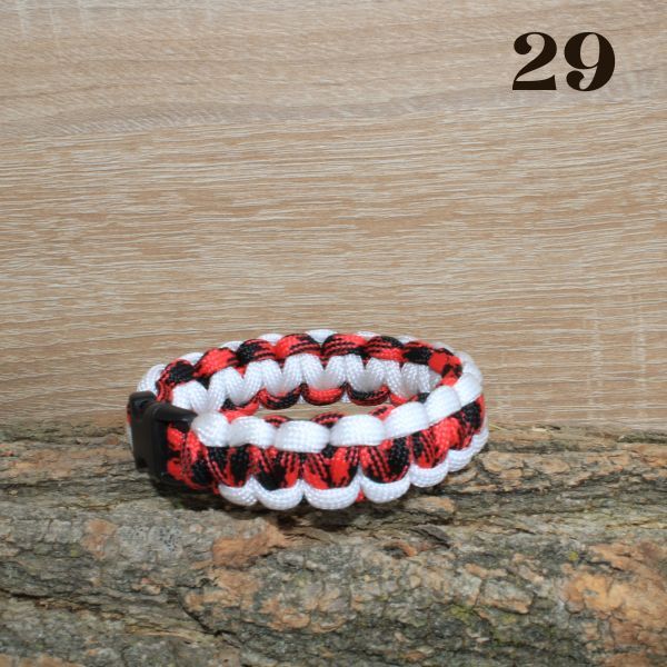 Paracord karkötő 21 cm (több szín)