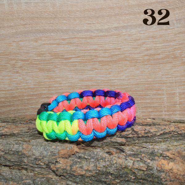 Paracord karkötő 21 cm (több szín)