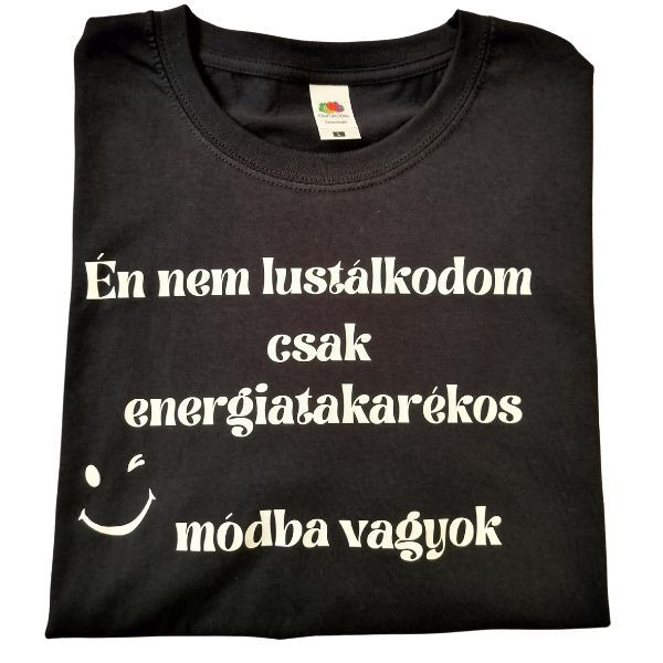  Én nem lustálkodom csak energiatakarékos módba vagyok